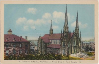 , St. Dunstan’s Cathedral, Charlottetown, Prince Edward Island, Canada (0264), PEI Postcards