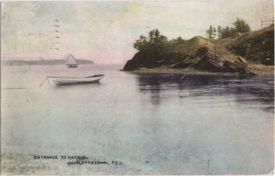 , Entrance to Harbor, Charlottetown, P.E.I. (0440), PEI Postcards