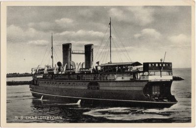 , S.S. Charlottetown (0733), PEI Postcards