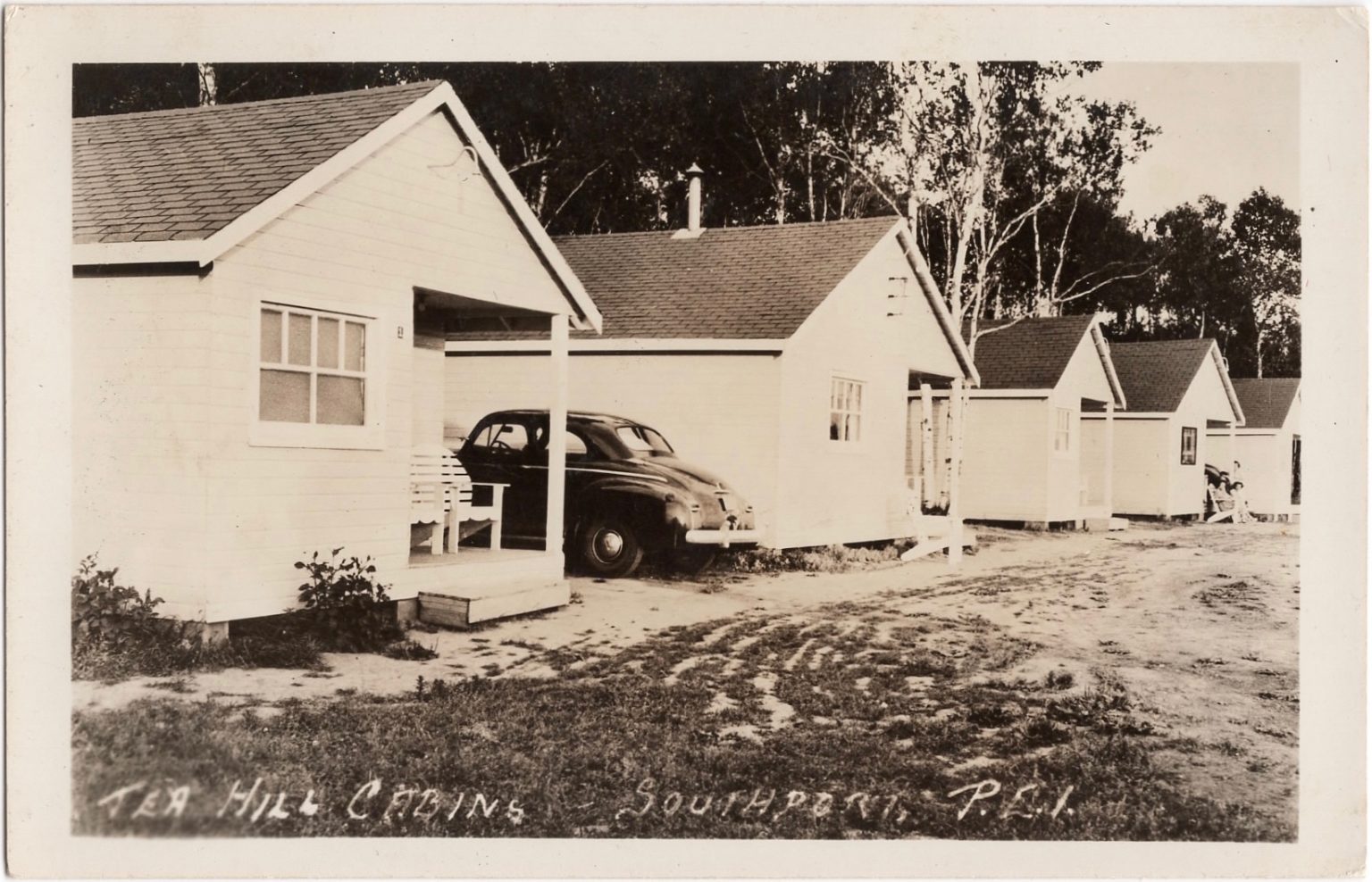 Tea Hill Cabins, Southport, P.E.I. (0906) PEI Postcards