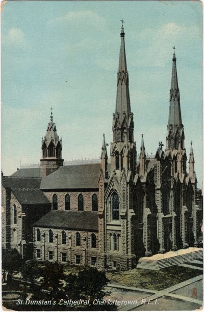 , St. Dunstan’s Cathedral, Charlottetown, P.E.I. (1812), PEI Postcards