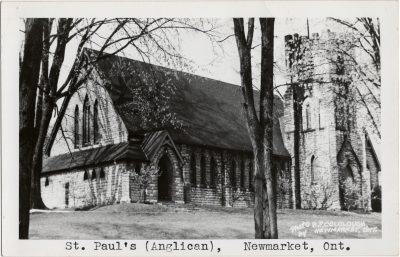 , St. Paul’s (Anglican), Newmarket, Ont. (3211), PEI Postcards