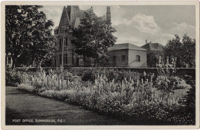 , Post Office, Summerside, P.E.I. (0022), PEI Postcards